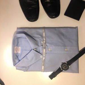 Men’s brooks brother dress shirt 17.5 -33 NWT